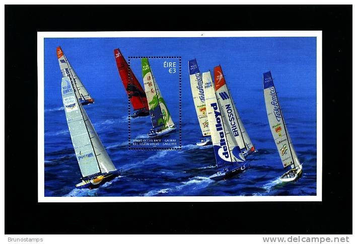 IRELAND/EIRE - 2009  VOLVO OCEAN RACE  MS   MINT NH - Blocks & Sheetlets