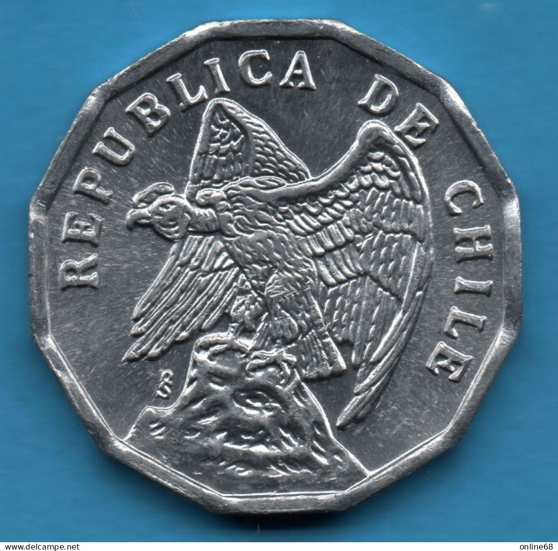 CHILE 10 CENTAVOS 1979 KM# 205a CONDOR - Chili