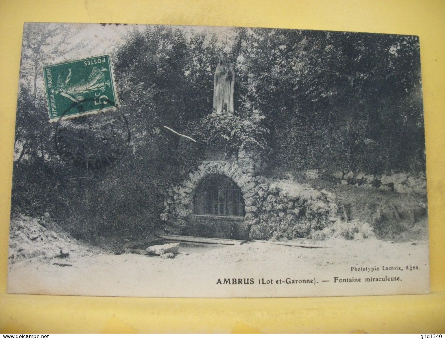 47 4902 CPA 1907 - 47 AMBRUS - FONTAINE MIRACULEUSE. - Luoghi Santi