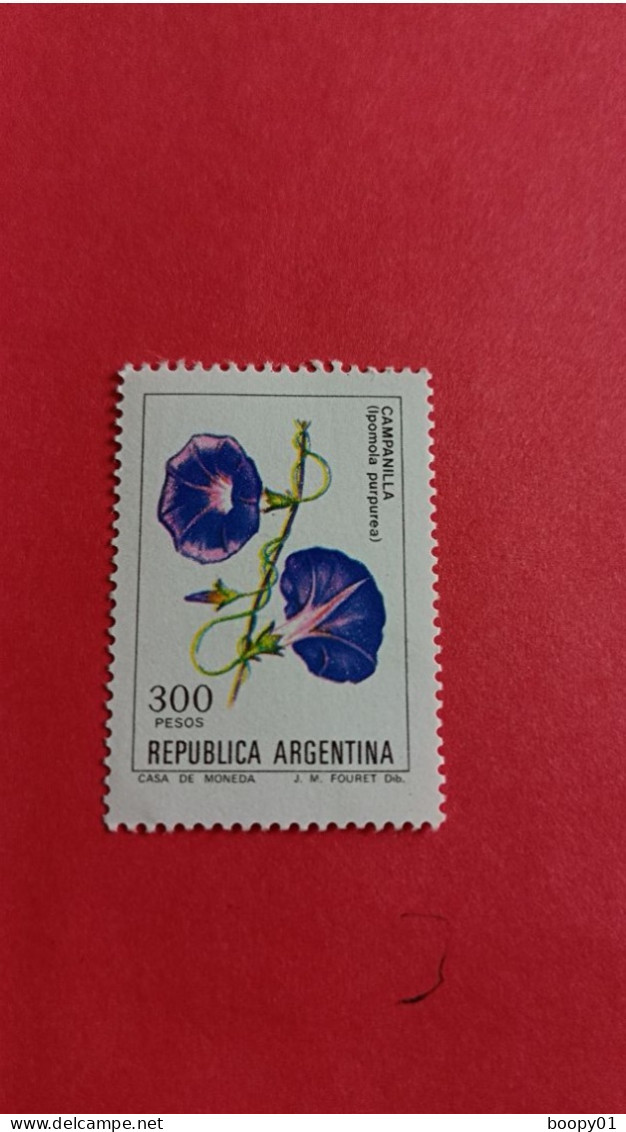 ARGENTINE - ARGENTINA - Timbre 1982 - Fleurs - Ipomée (Campanilla) - Neufs
