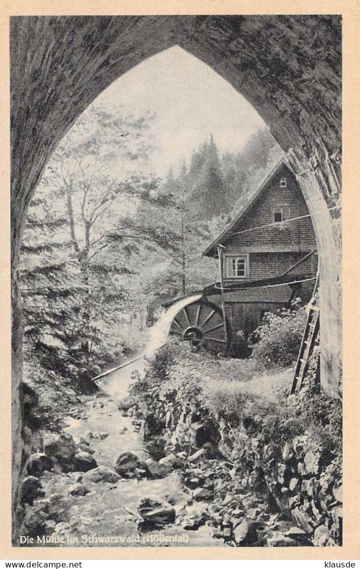 Die Mühle Im Schwarzwald (Höllental) - Höllental