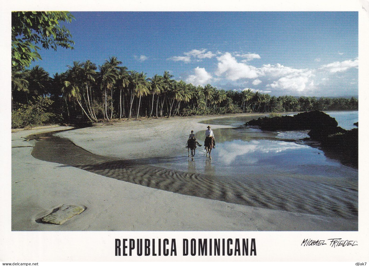 République Dominicaine Samana Avec Cheval - Dominicaanse Republiek