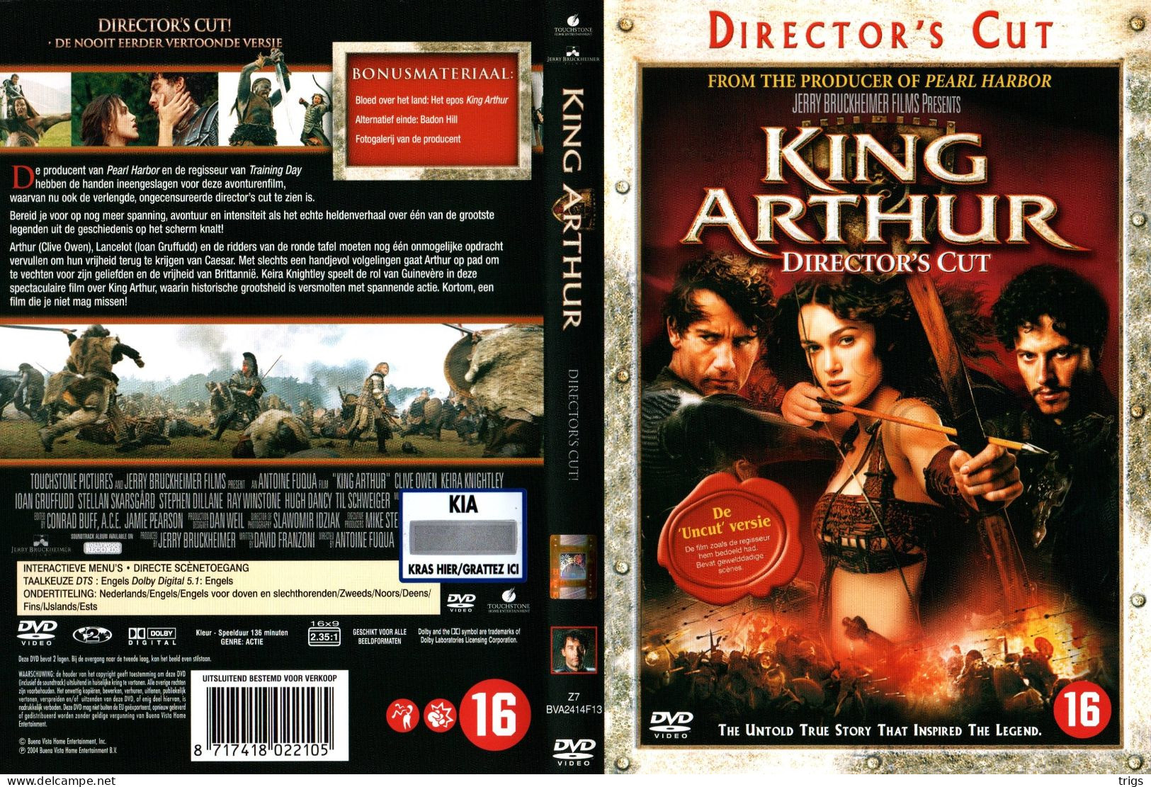 DVD - King Arthur - Action, Aventure