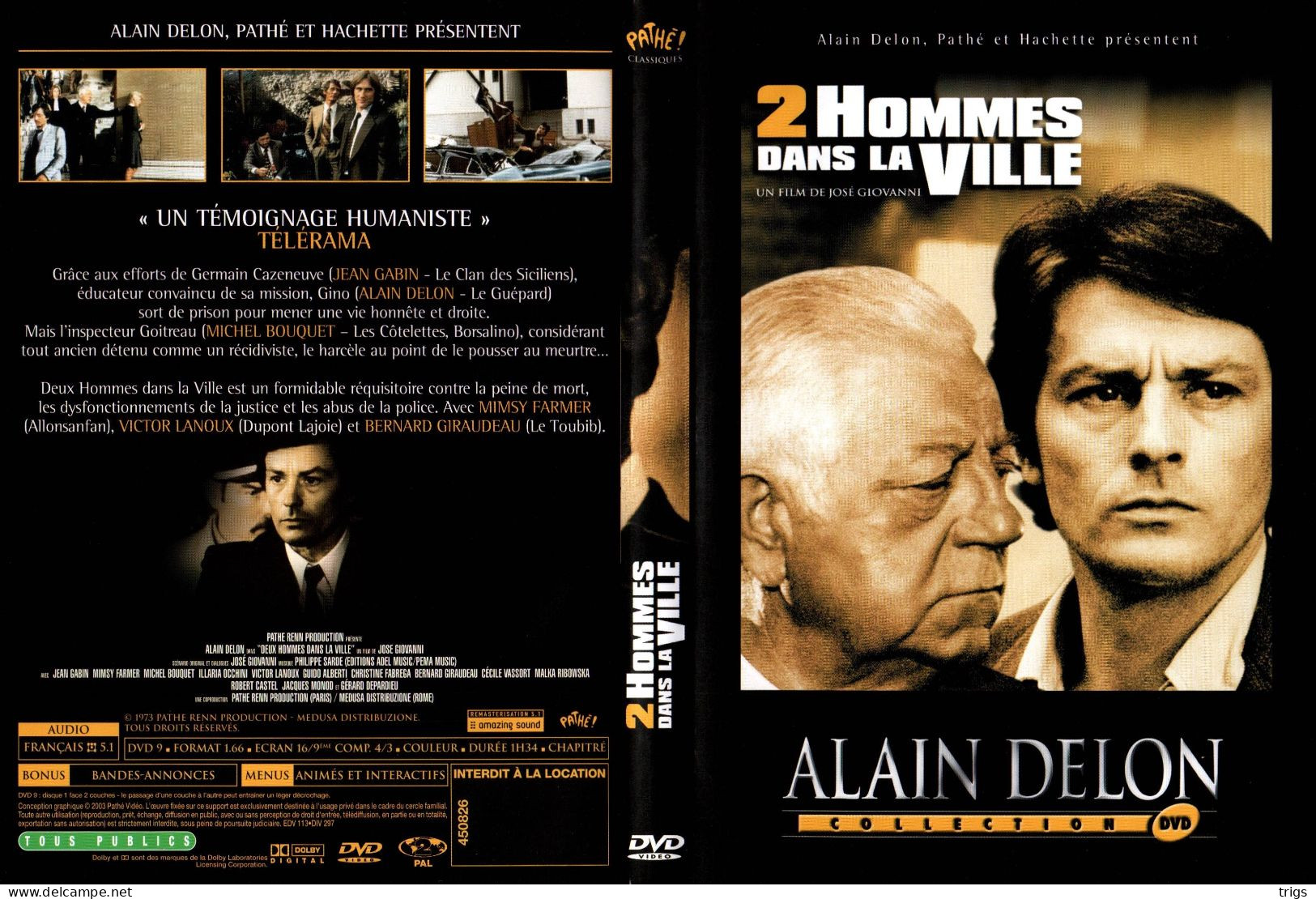 DVD - 2 Hommes Dans La Ville - Drama