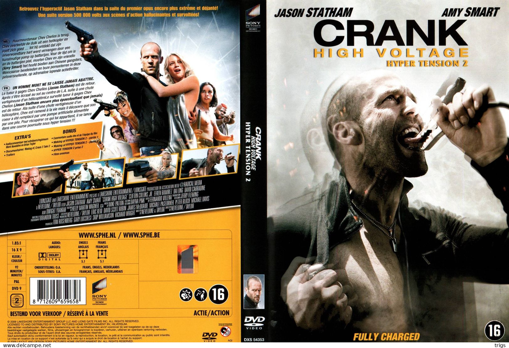 DVD - Crank: High Voltage - Politie & Thriller