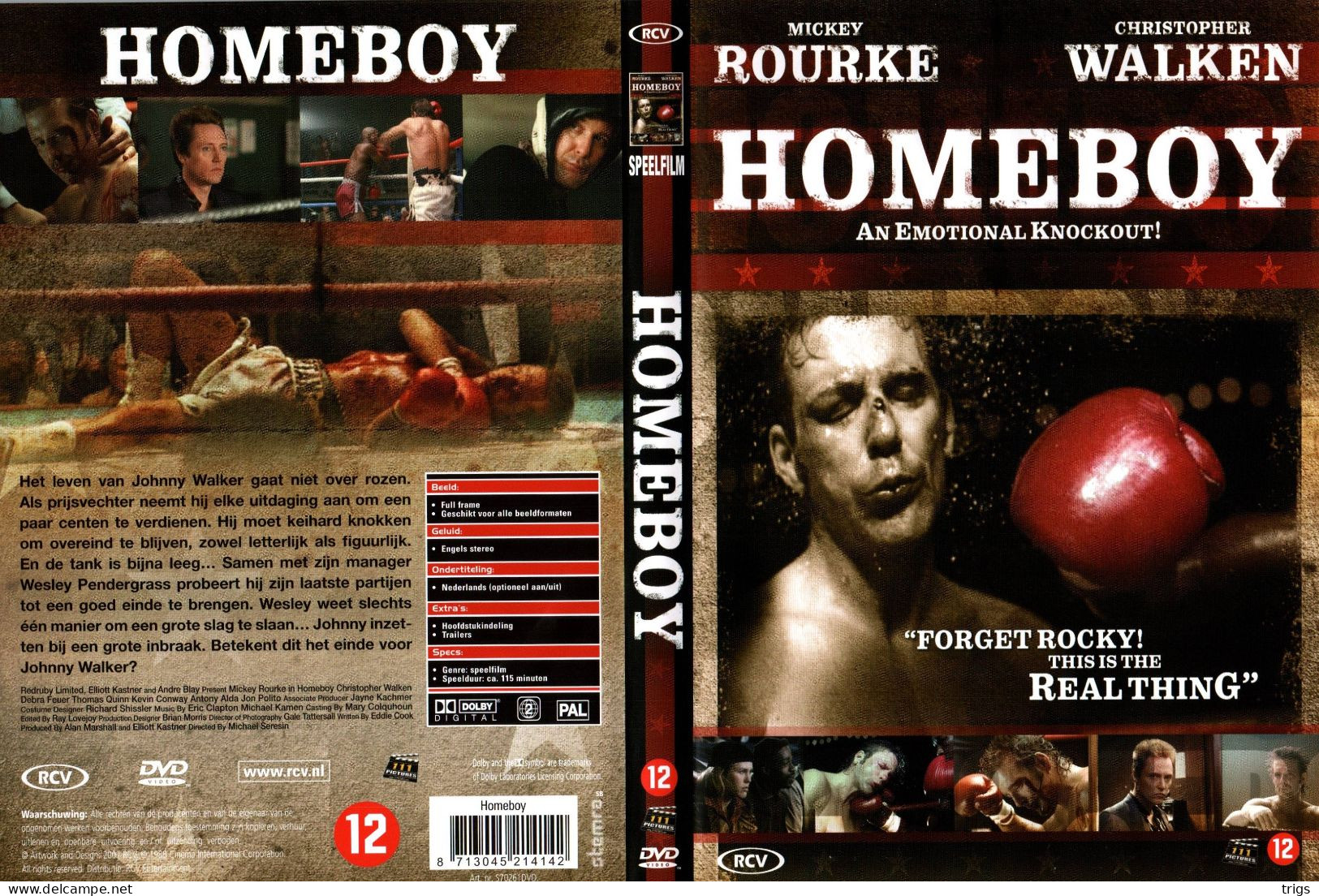 DVD - Homeboy - Drama