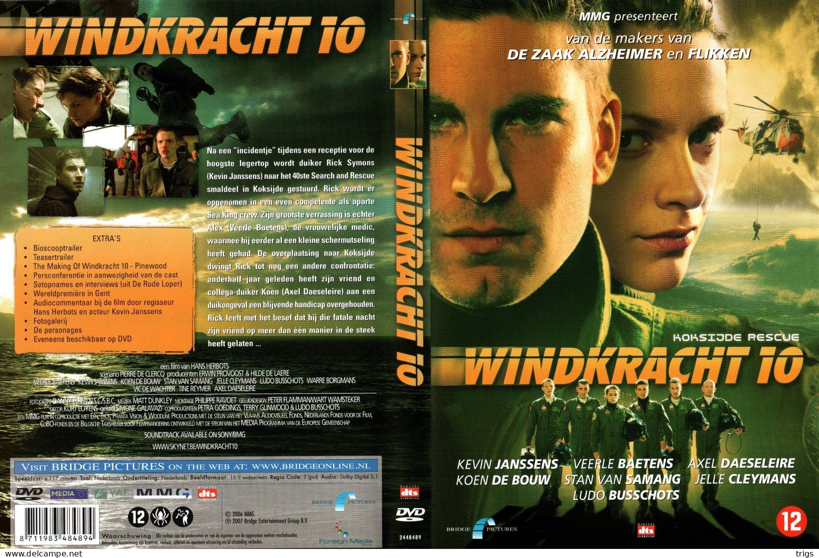 DVD - Windkracht 10: Koksijde Rescue - Action, Aventure