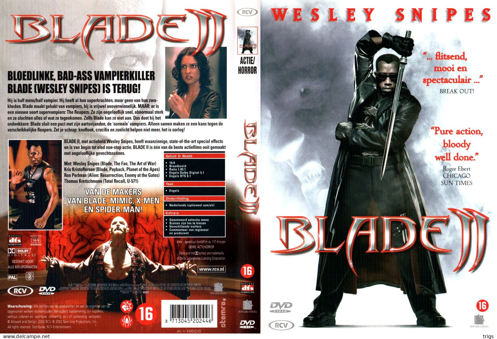 DVD - Blade II - Action, Aventure