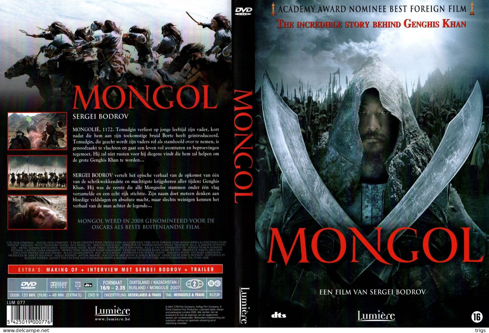 DVD - Mongol - Action, Aventure