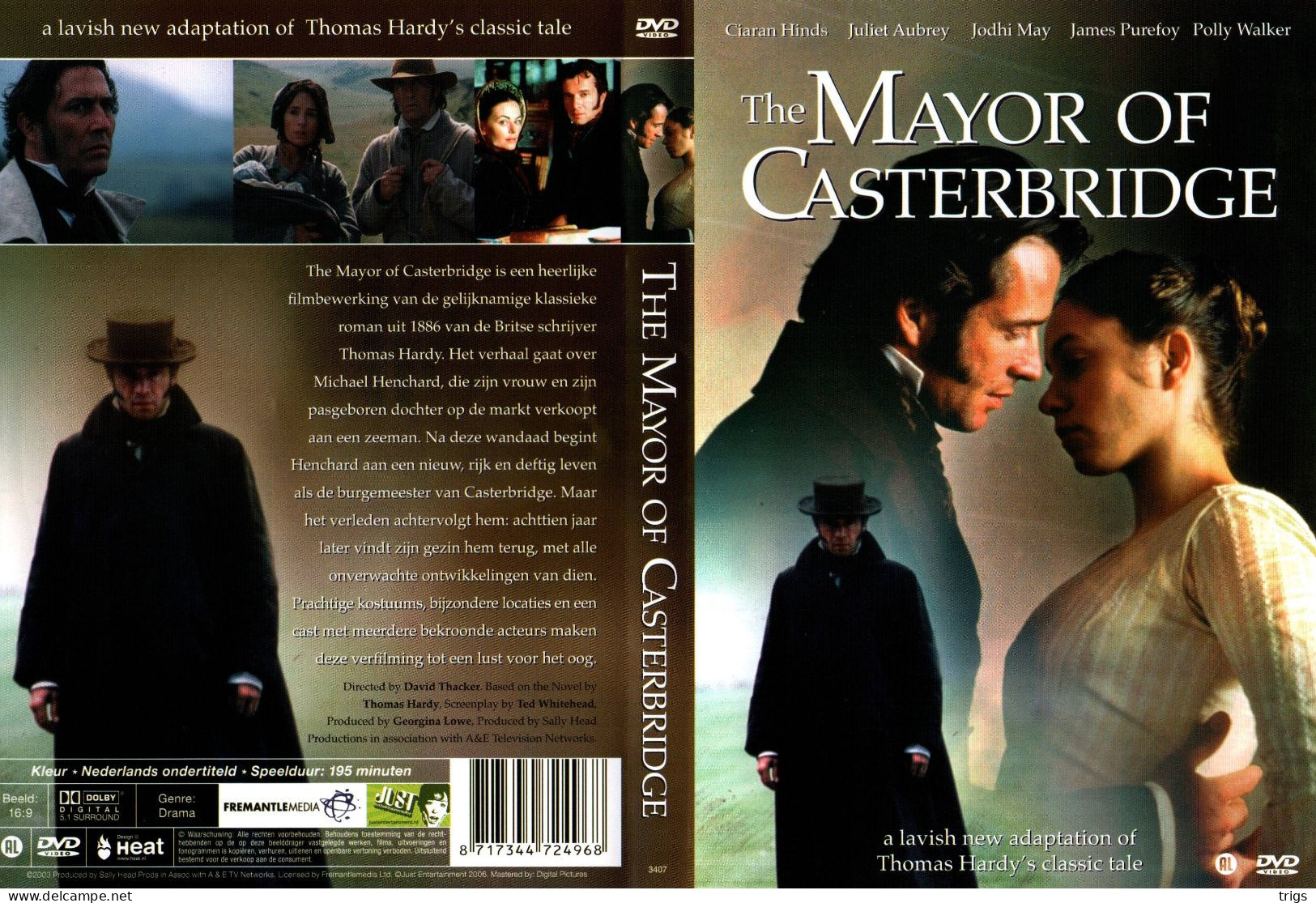 DVD - The Mayor Of Casterbridge - Drame