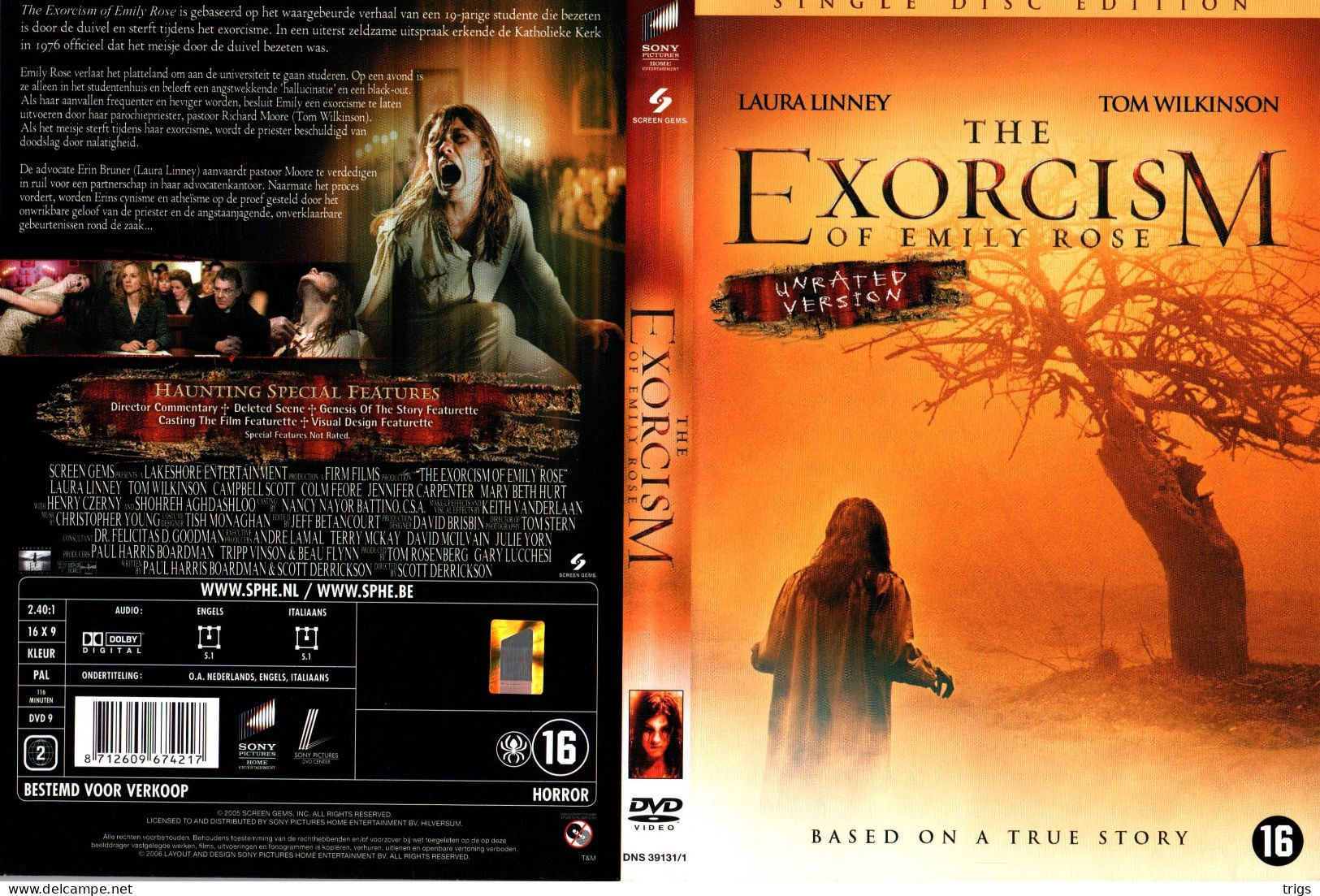 DVD - The Exorcism Of Emily Rose - Horror