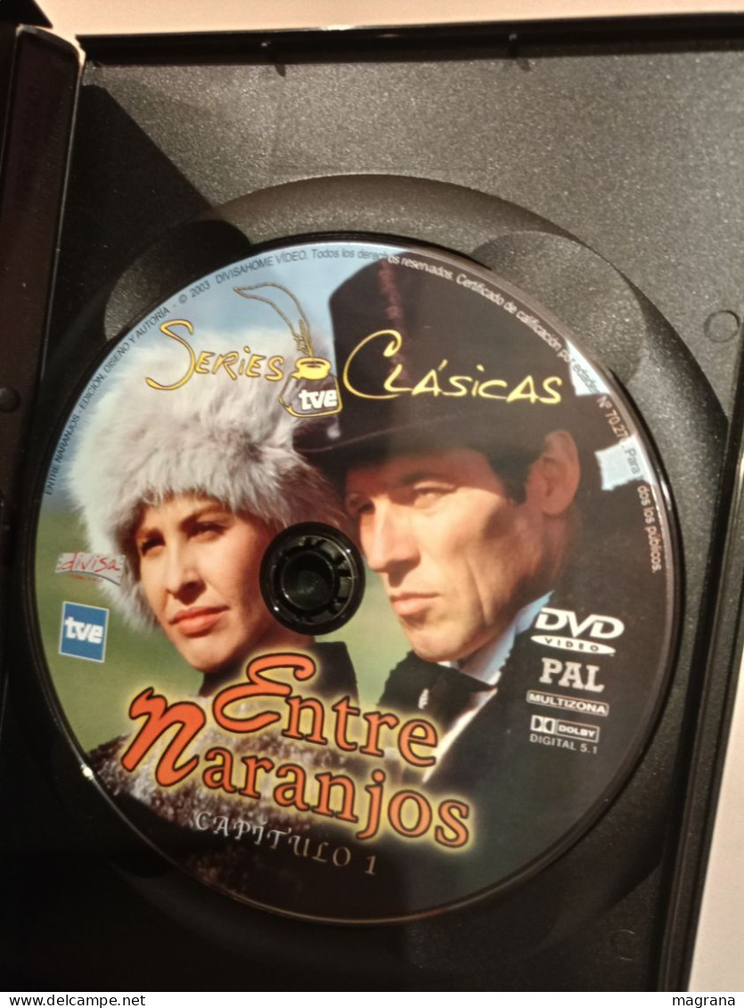 Serie Dvd. Entre naranjos. Series Clásicas TVE. 2003. Completa. Divisa home video. Español.