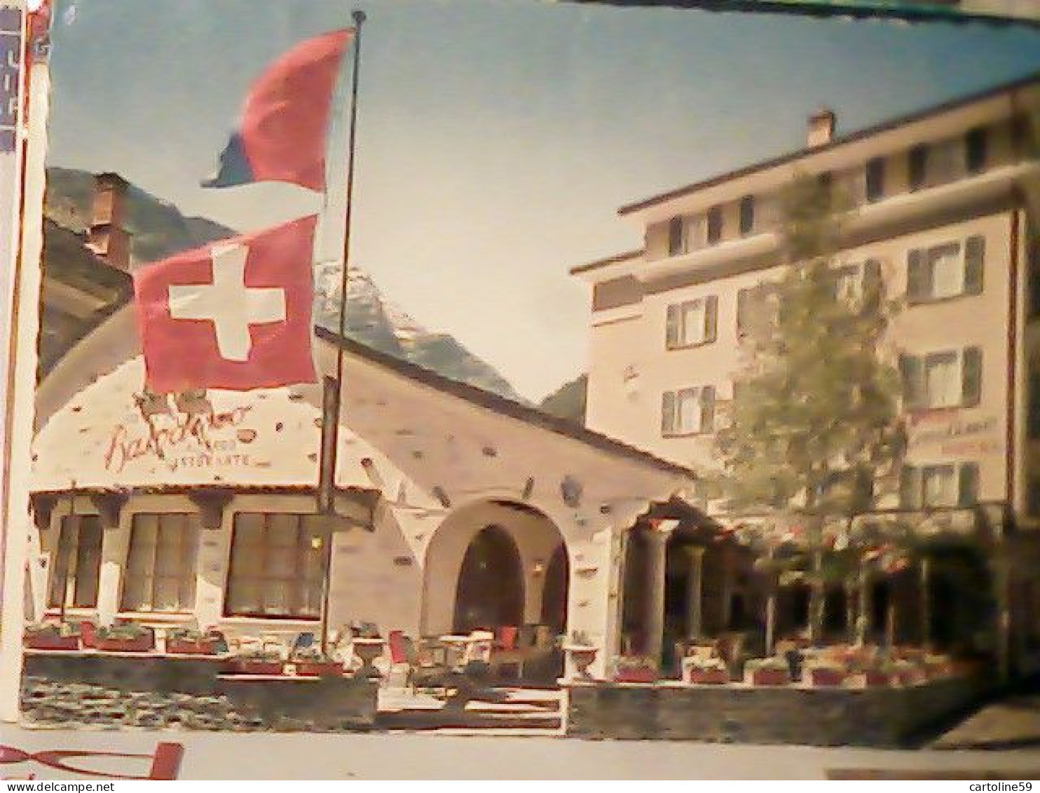 SUISSE-CEVIO, Valle Maggia, Albergo *Basodino* Hotel  V1964 JQ4200 - Cevio