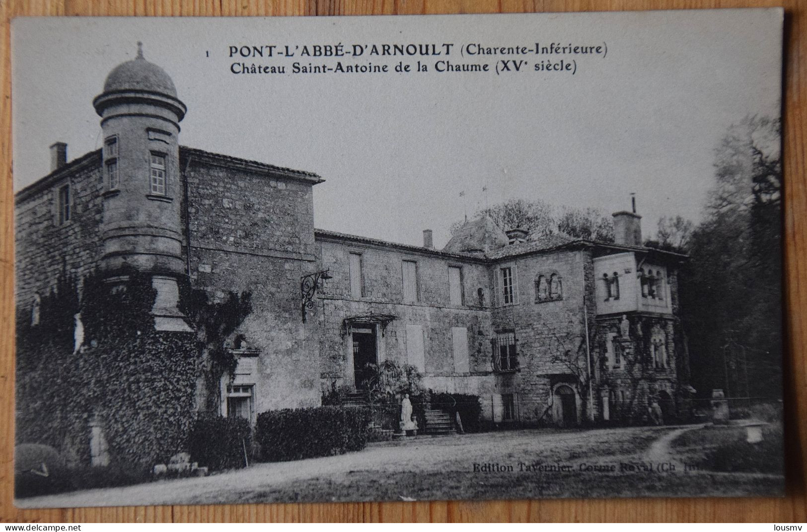 17 : Pont-l'Abbé-d'Arnoult - Château Saint-Antoine De La Chaume (XVe Siècle) - Animée : Petite Animation - (n°28429) - Pont-l'Abbé-d'Arnoult