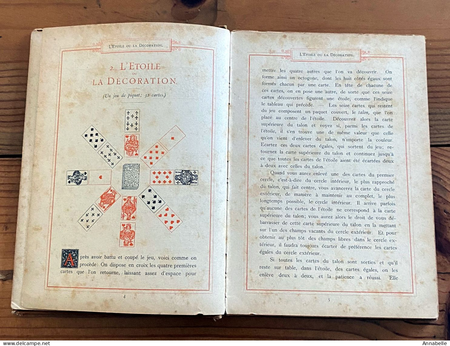 Le Livre Illustré Des Patiences (3ème édition) Vers 1900 - Palour Games