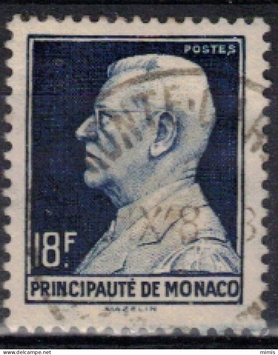 MONACO        1948-49                        N° 306 (o) - Gebraucht