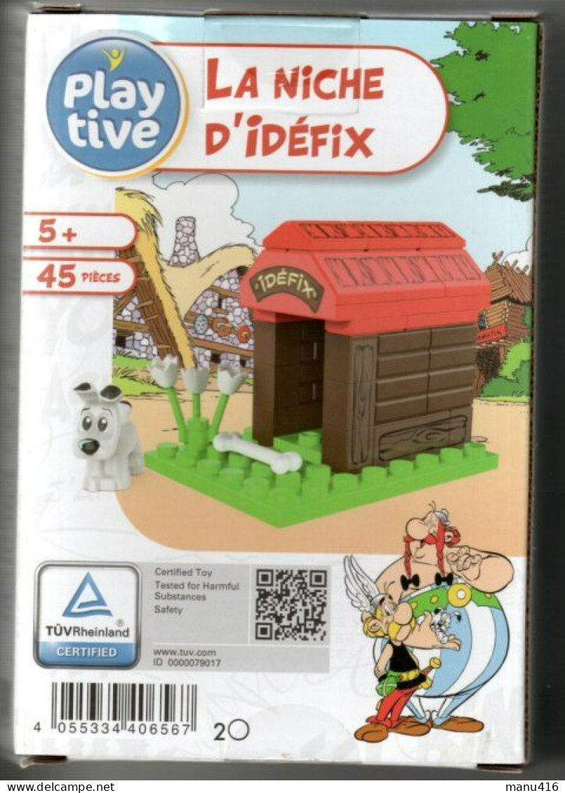 La Niche D'Idéfix ( Astérix ) Playtive Clippys,  Boite Neuve (jamais Ouverte). Voir Les Scans. Port Offert. - Asterix & Obelix