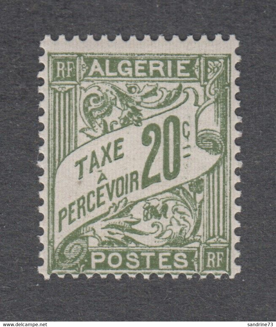 Colonies Françaises - Algérie -Timbres Neufs** Taxe N°3 - Portomarken