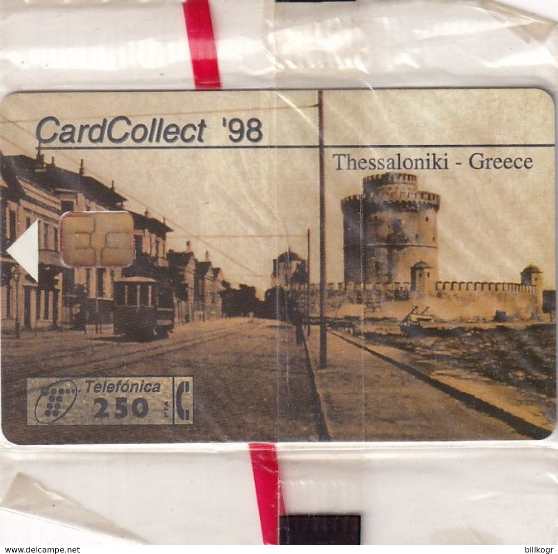 SPAIN - Card Collect  "98, Exhibition In Thessaloniki, Tirage 4700, 09/97, Mint - Private Issues