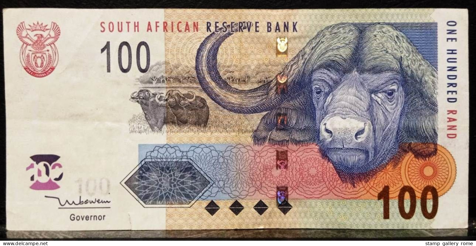 South Africa, 100 Rand, ONE HUNDRED RAND - QUALITA' SPL - HQ70113001D - Afrique Du Sud