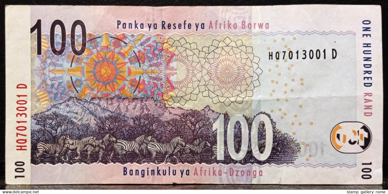 South Africa, 100 Rand, ONE HUNDRED RAND - QUALITA' SPL - HQ70113001D - Südafrika