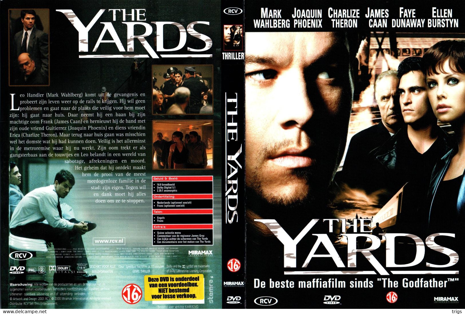 DVD - The Yards - Politie & Thriller