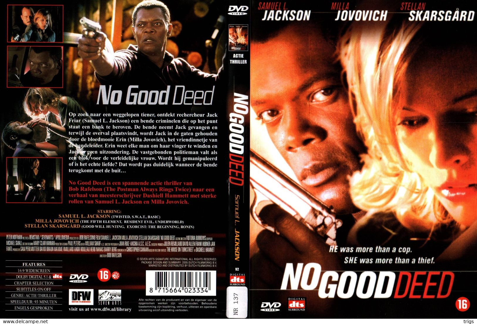 DVD - No Good Deed - Politie & Thriller