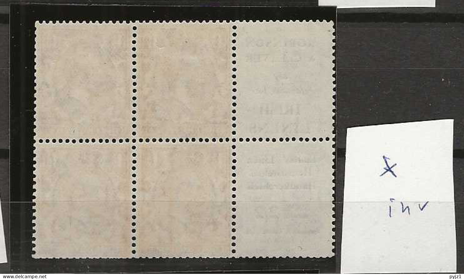 1924 MH Great Britain SG 420d Booklet Pane - Unused Stamps