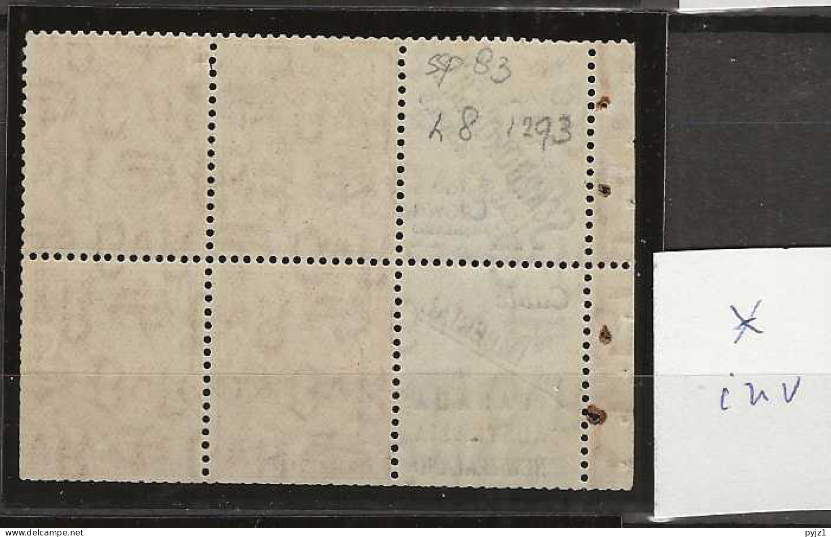 1924 MH Great Britain SG 420d Booklet Pane - Ongebruikt