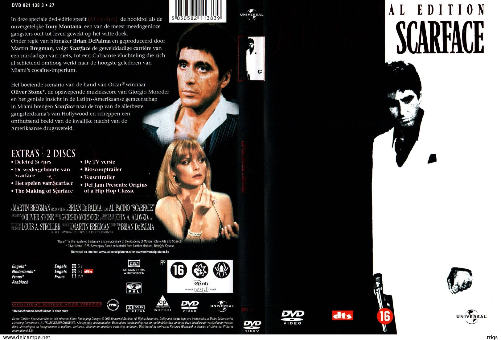 DVD - Scarface (2 DISCS) - Drama