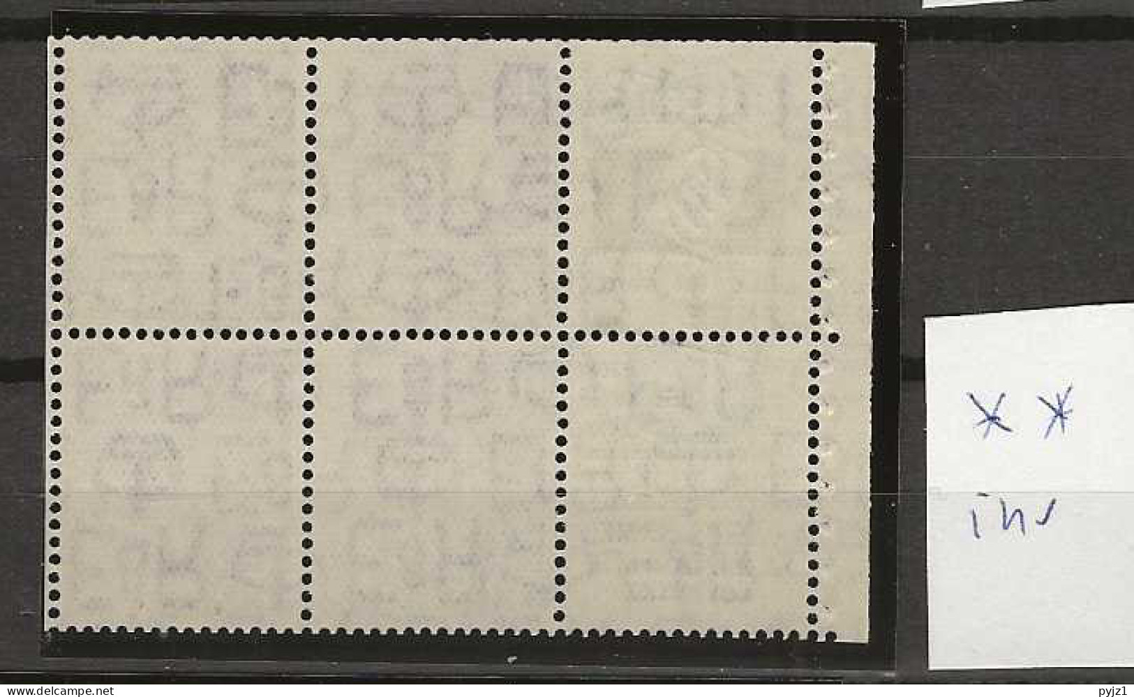 1936 MNH GB, SG 549a Booklet Pane Postfris** - Nuovi