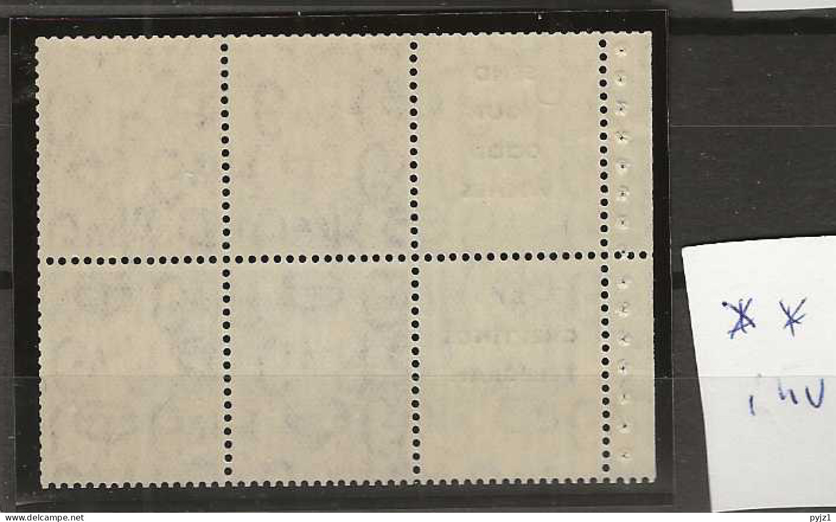 1937 MNH GB, Booklet Pane With Selfedge - Unused Stamps