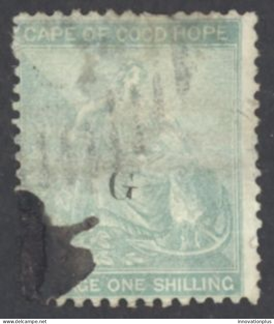 Griqualand West Sc# 101 Used 1878 1sh Overprint - Griqualand Ouest (1874-1879)