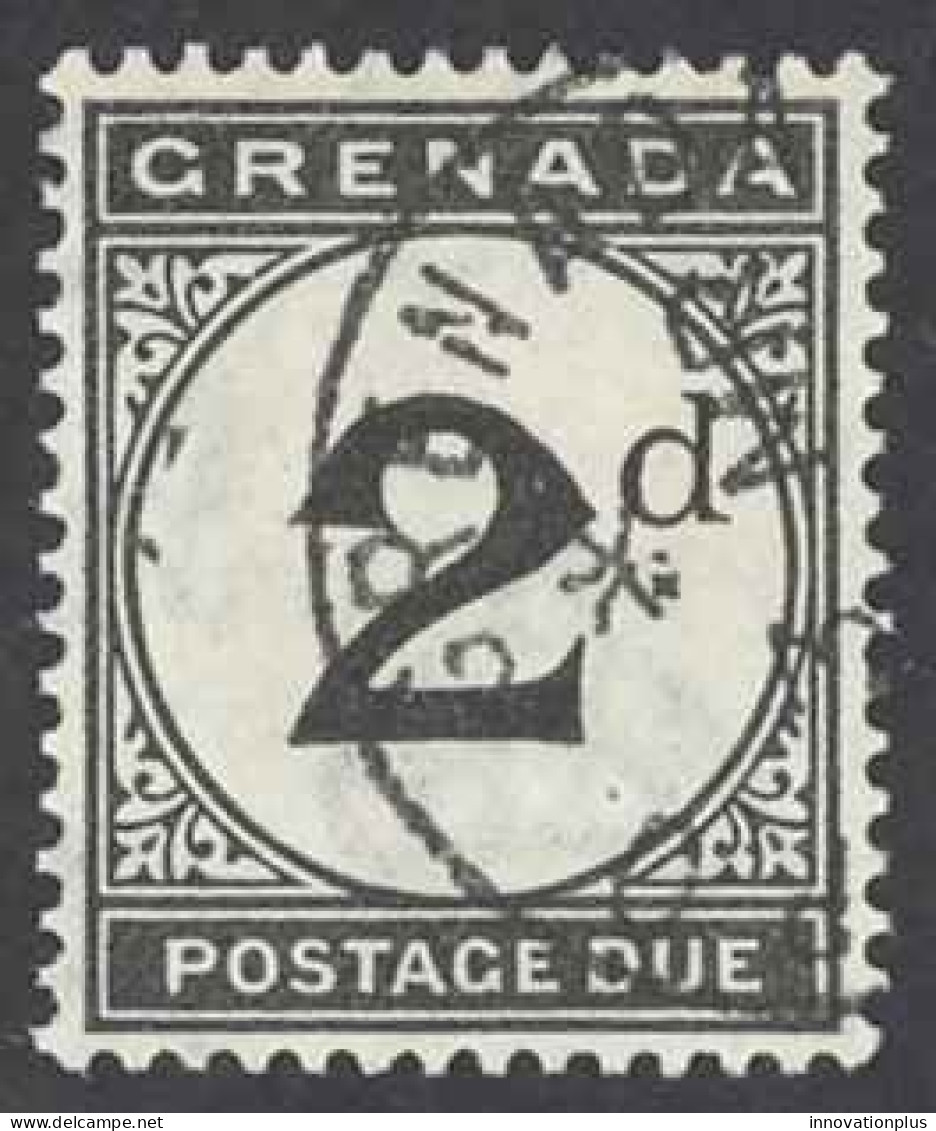 Grenada Sc# J13 Used 1921-1922 2p Postage Due - Grenada (...-1974)