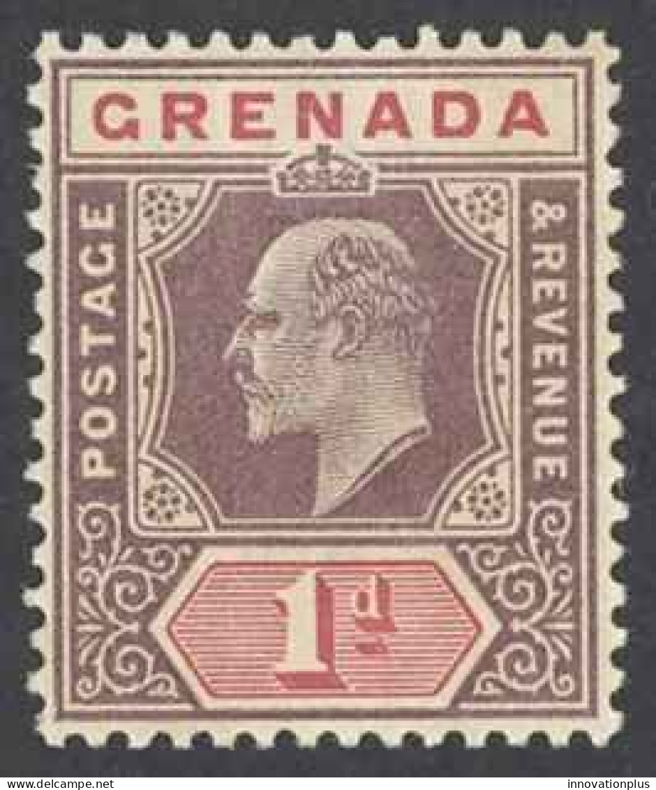 Grenada Sc# 49 MH 1902 1p King Edward VII - Grenade (...-1974)