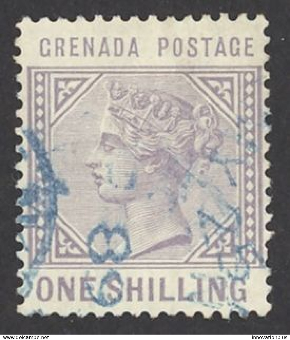 Grenada Sc# 26 Used 1883 1sh Queen Victoria - Grenada (...-1974)