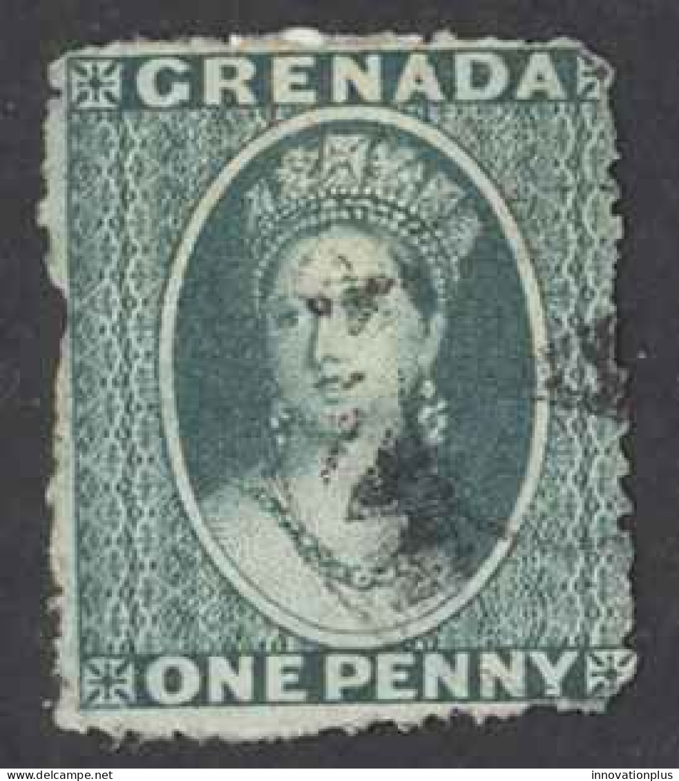 Grenada Sc# 1 Cull 1861 1p Queen Victoria - Grenade (...-1974)