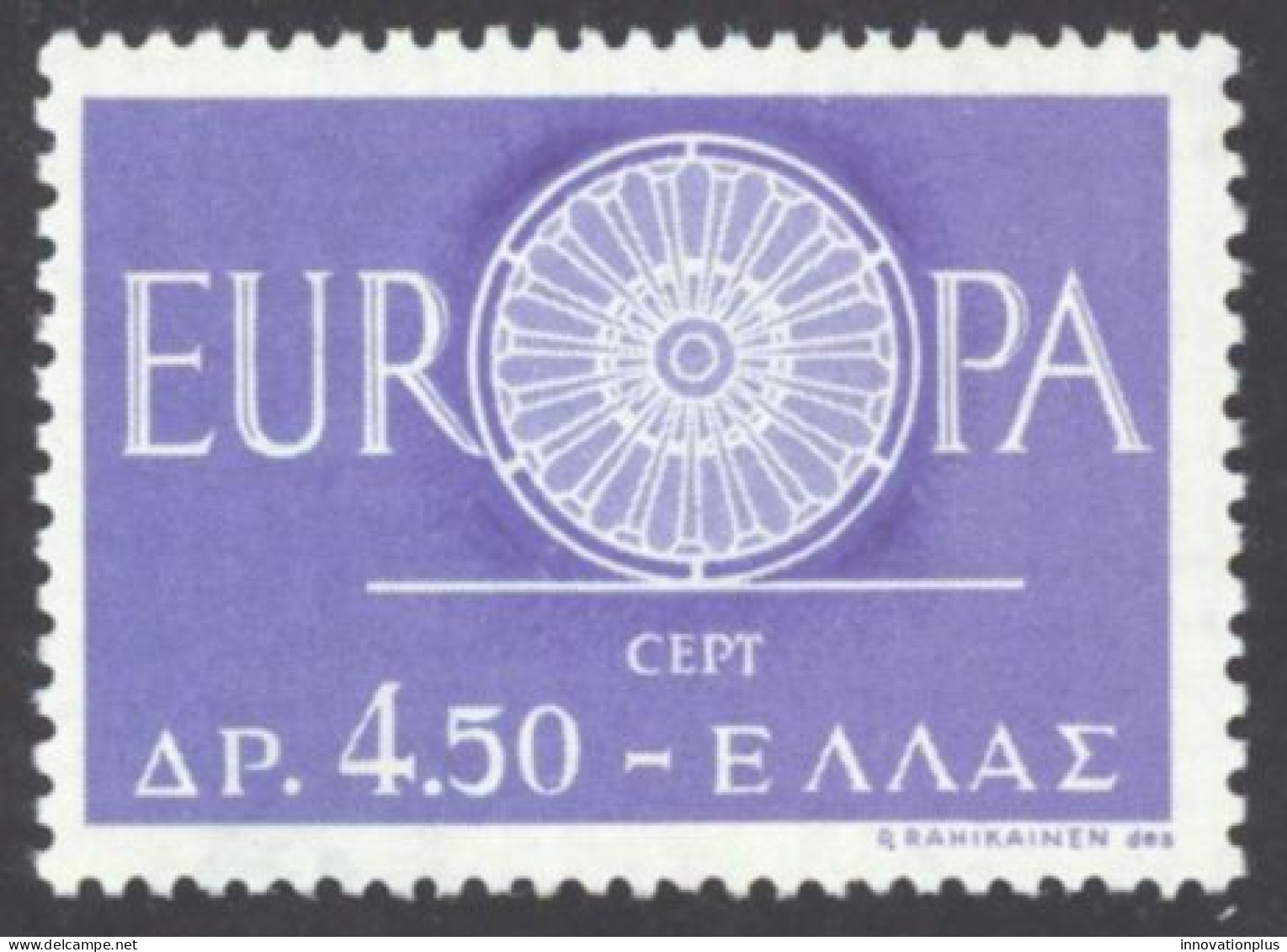 Greece Sc# 688 MNH Inverted Watermark 1960 Europa - Ungebraucht