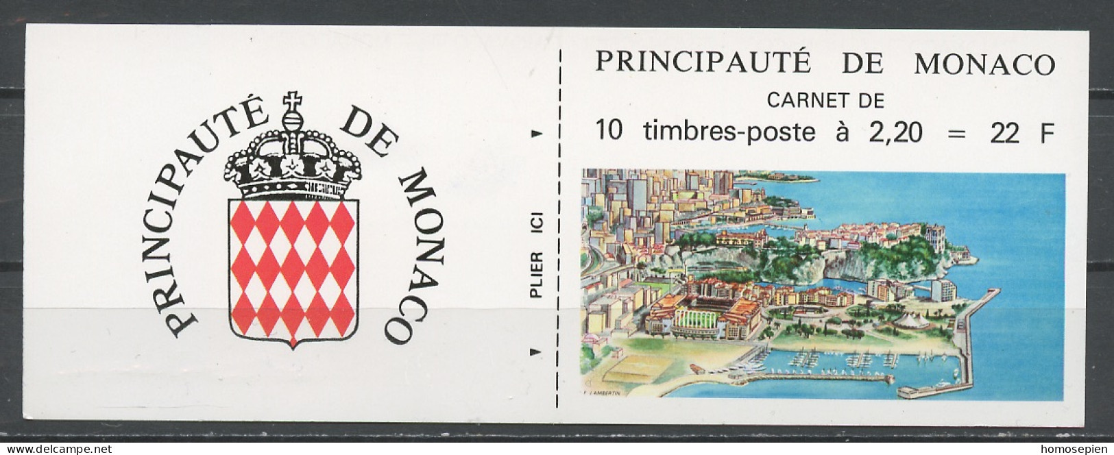 Monaco Carnet 1987 Y&T N°C1 - Michel N°MH1832 *** - 2,20f Armoiries - Booklets