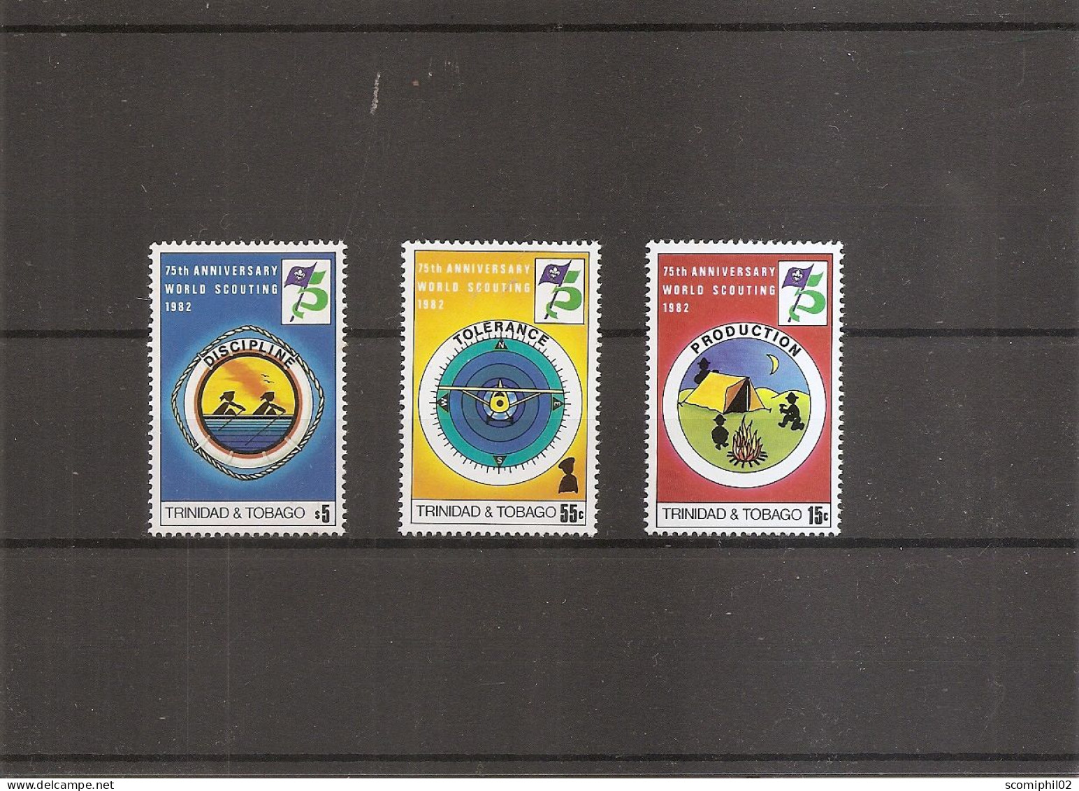 Trinité Et Tobago - Scoutisme ( 452/454 XXX -MNH ) - Trinidad & Tobago (1962-...)