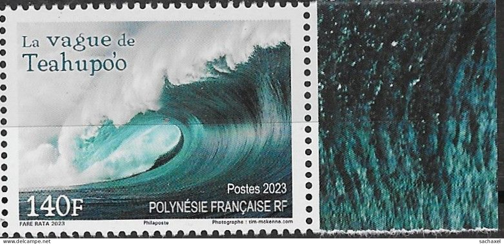 2023  Polynésie Française  N°      Nf** MNH . Vague De Teahupo'o - Ungebraucht