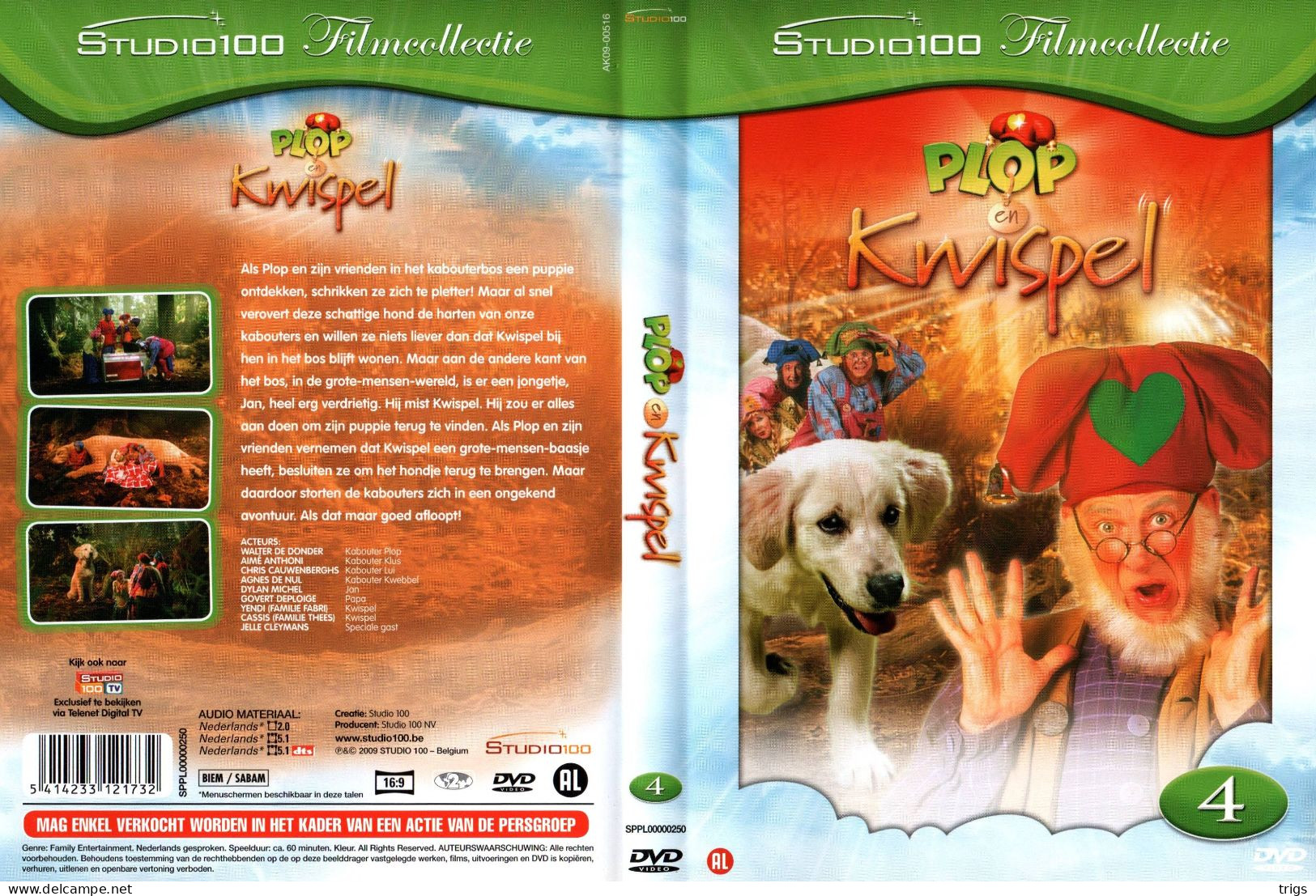 DVD - Plop En Kwispel - Kinder & Familie