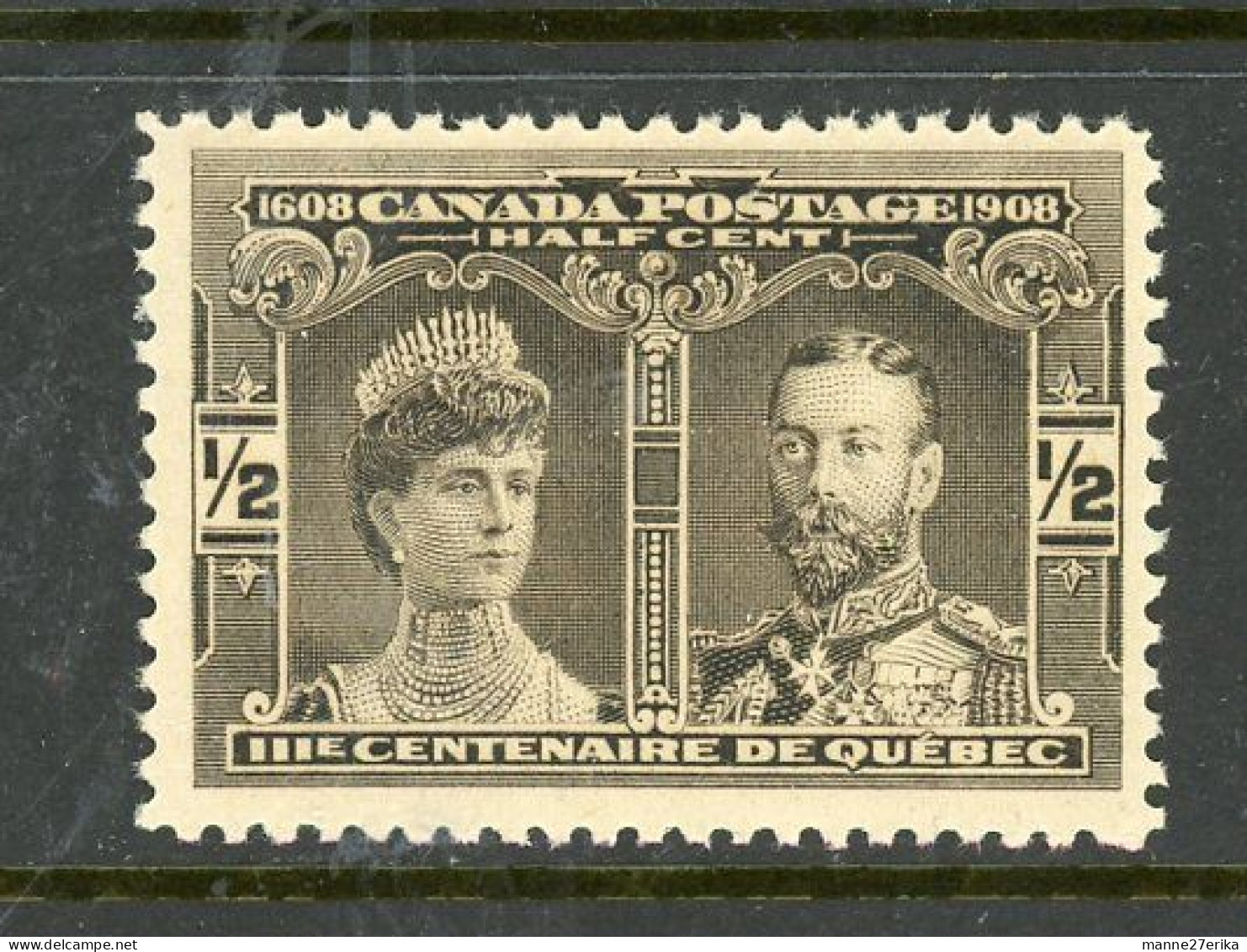 Canada MNH 1908 "Prince And Princess Of Wales" - Nuovi