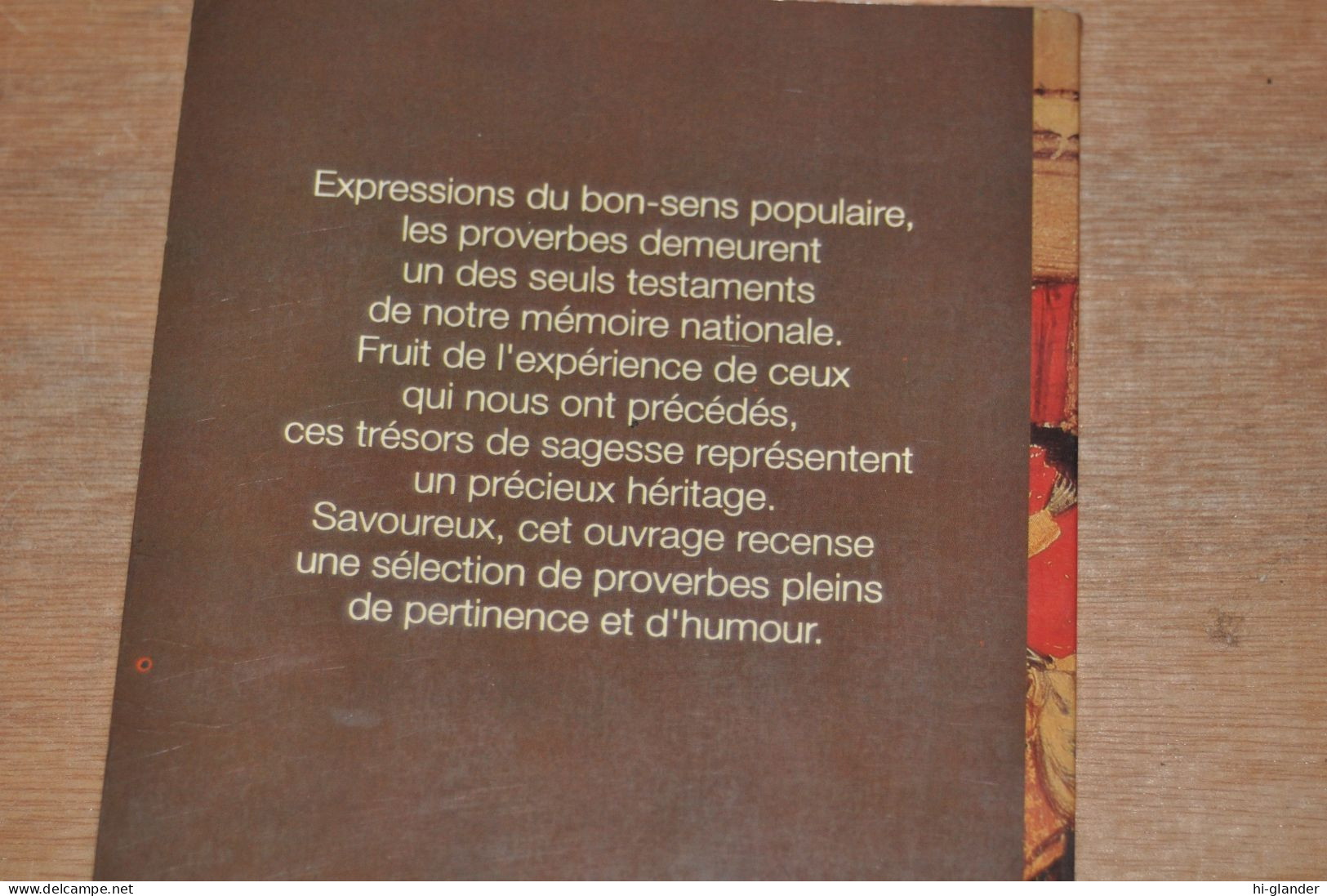 Mini Encyclopédie Des Proverbes Et Dictons De France  , 1986 - Enciclopedias
