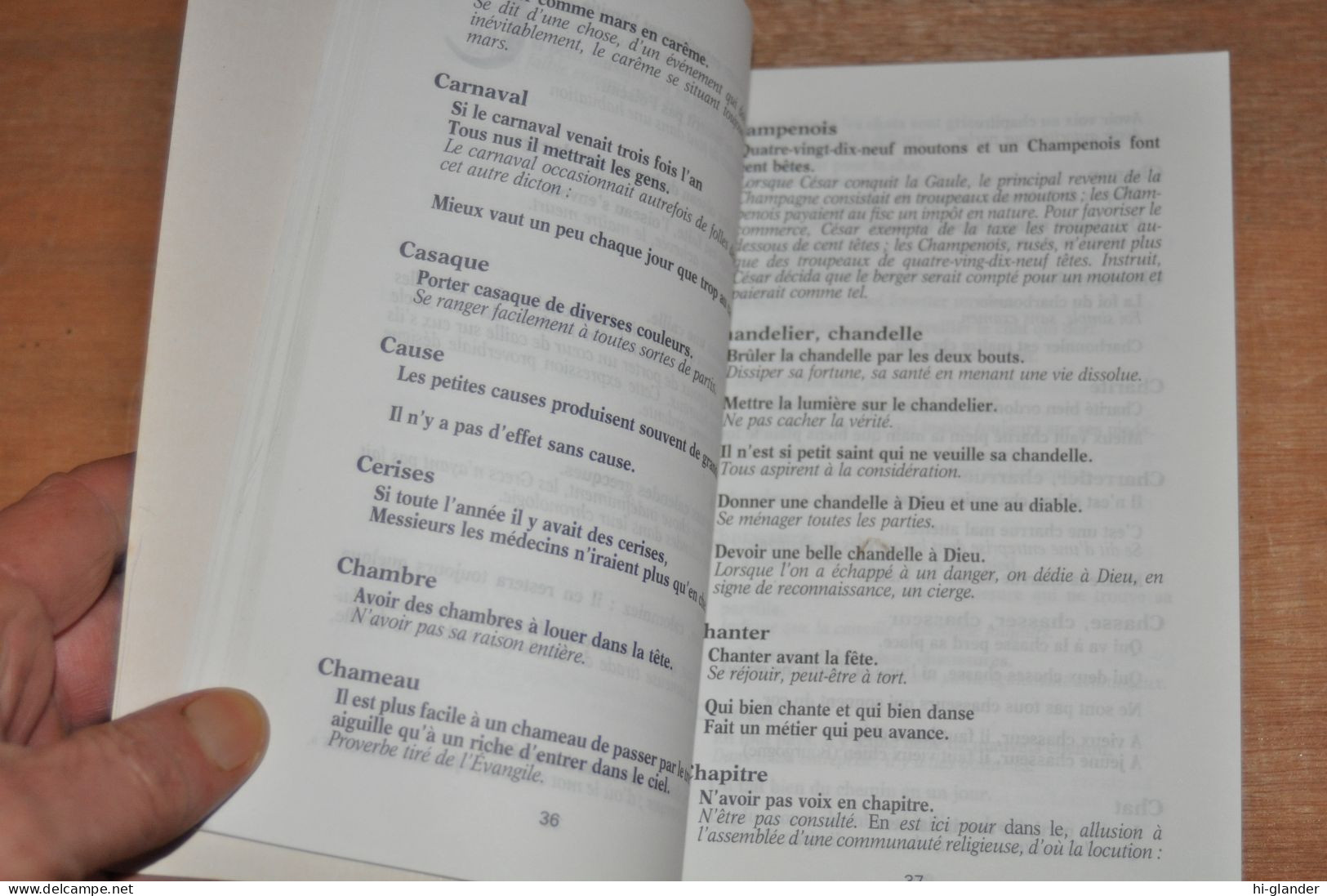 mini encyclopédie des proverbes et dictons de france  , 1986