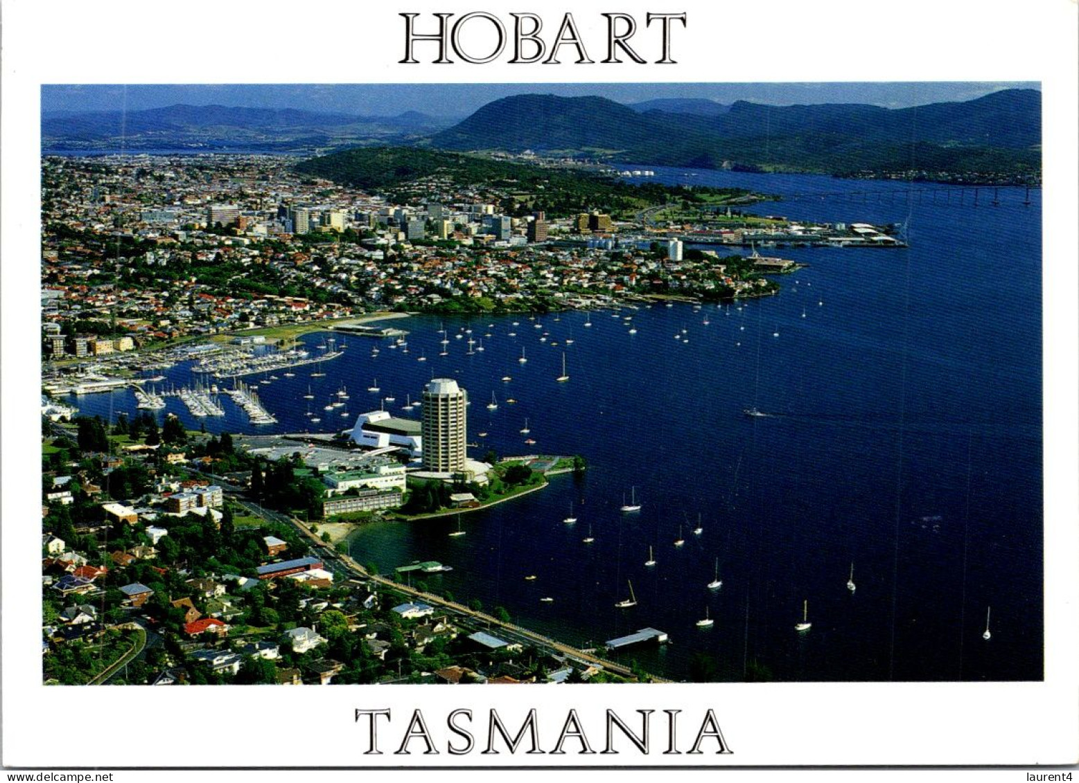 10-12-2023 (1 W 46) Australia - TAS - Hobart City & Hotel Casino (posted With Xmas Stamp But NO Postmark !) - Hobart