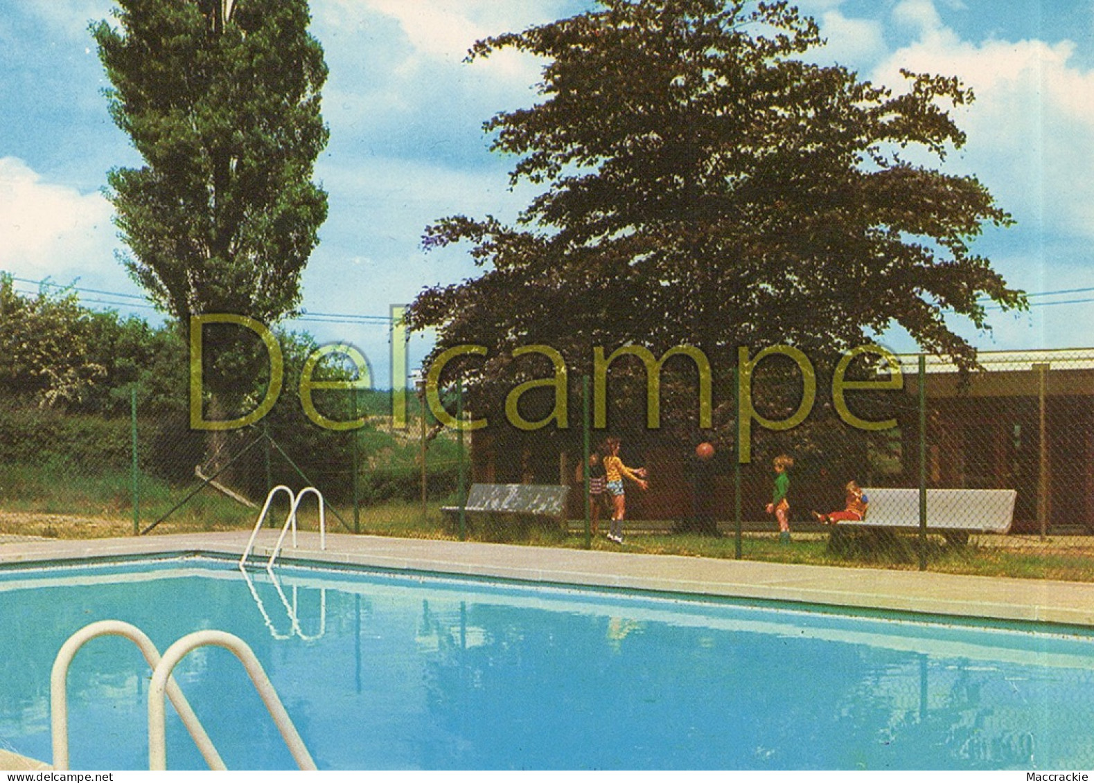 1 Postkaart/carte Postale Poulseur - Piscine - Comblain-au-Pont