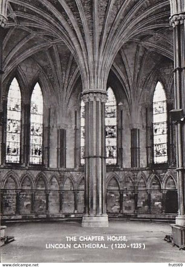 AK 185715 ENGLAND - Lincoln Cathedral - The Chapter House - Lincoln