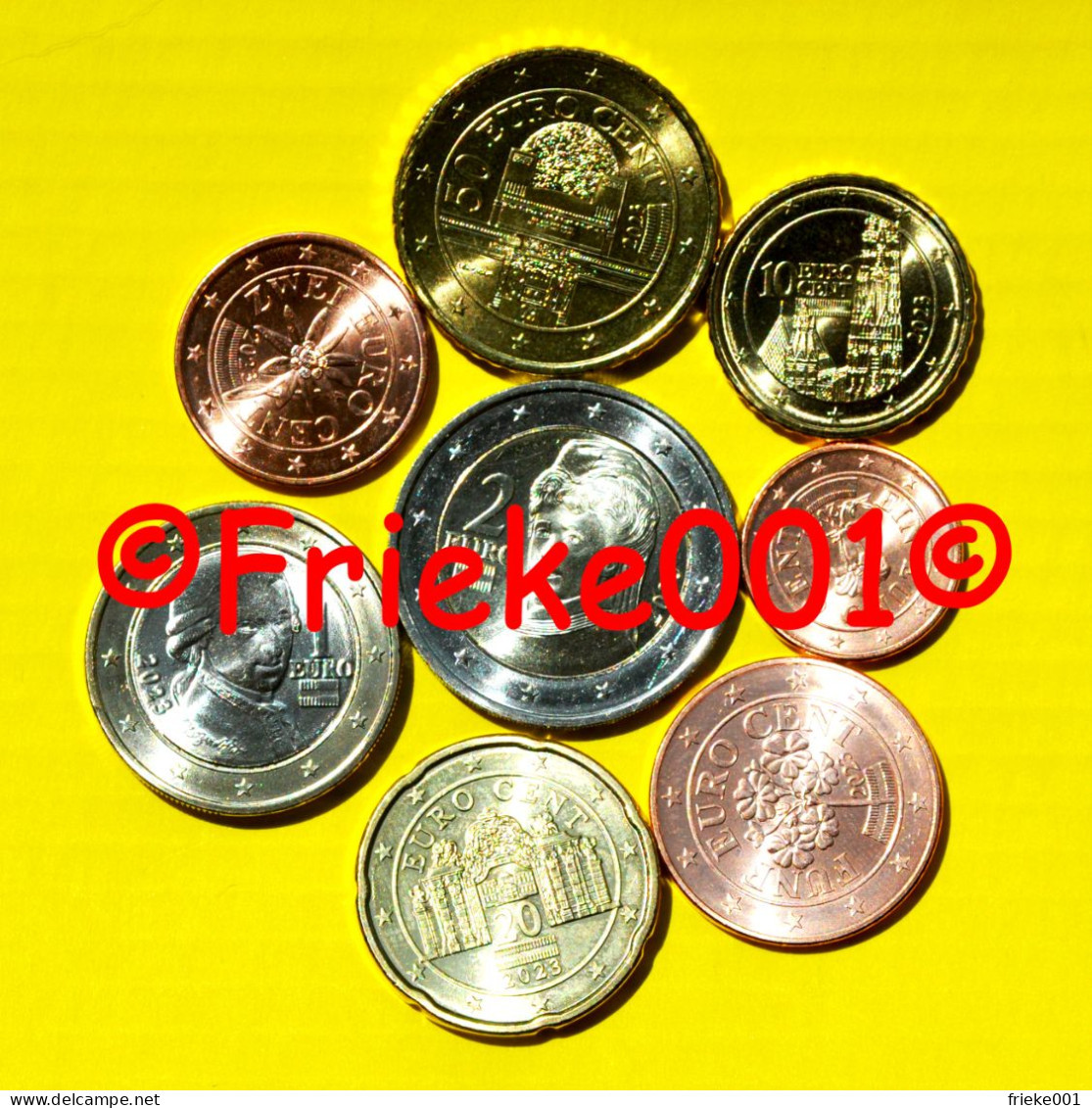 Oostenrijk - Autriche - 1 Cent Tot 2 Euro 2023 Unc. - Oesterreich