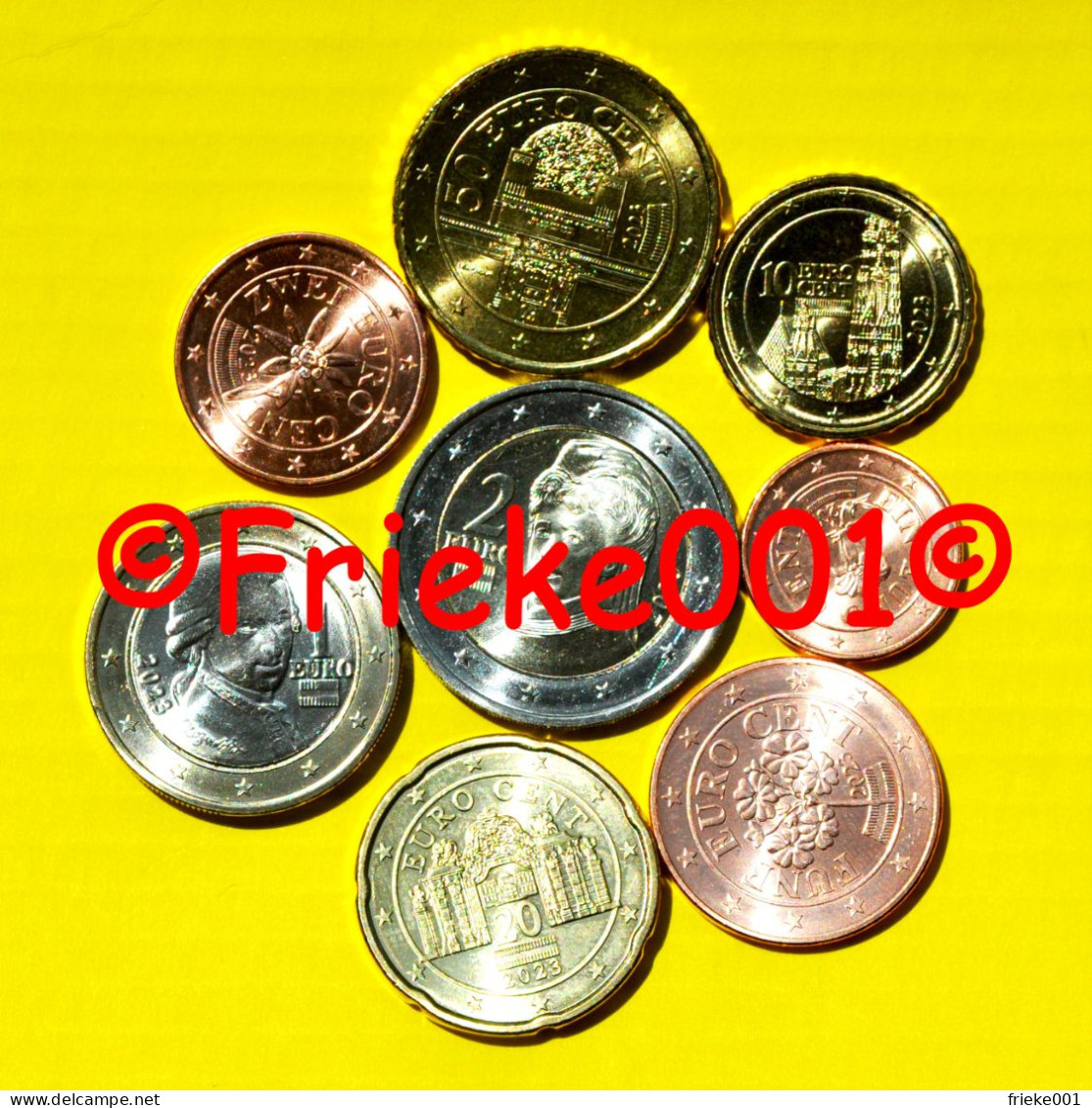 Oostenrijk - Autriche - 1 Cent Tot 2 Euro 2023 Unc. - Autriche